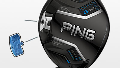 illustration of G440 SFT driver weight settings