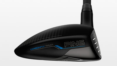 toe view of G440 MAX #3 fairway wood