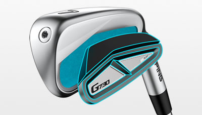 Cavity illustration of G730 iron