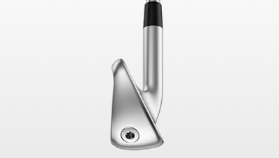 Toe view of G730 iron