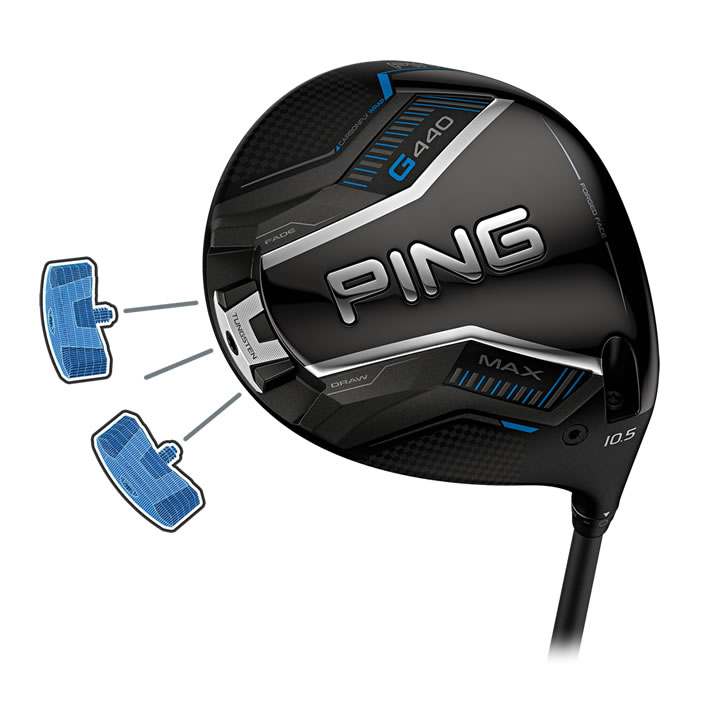 ごるごる レフティー PING G440 LST ドライバー 10.5 Golf Drivers - PING