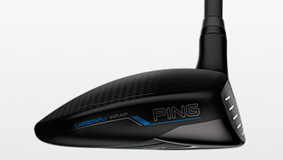 toe view of G440 SFT #3 fairway wood