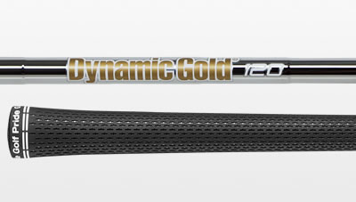Dynamic Gold 120 shaft and Tour Velvet grip