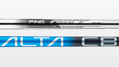 PING Alta CB Blue and AWT 3.0 shafts