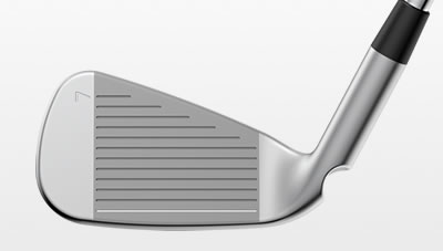 face view of G740 iron 