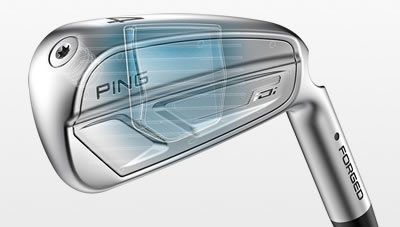 X-Ray illustration of iDi Driving Iron showing inR-Air technology