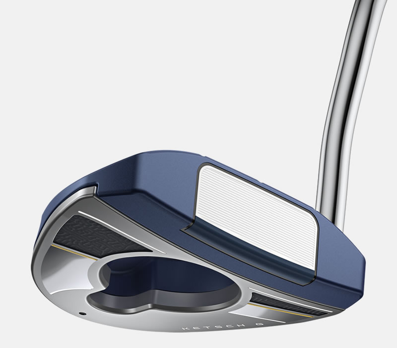 Face view of G Le3 Ketsch G putter