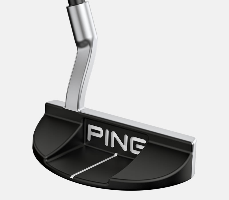 cavity view of New PING Shea putter