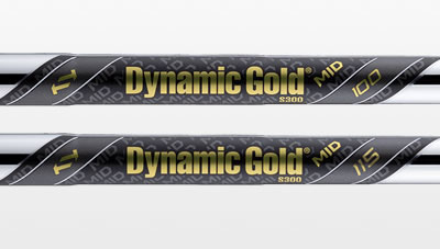 True Temper Dynamic Gold Mid 100 and 115 shafts