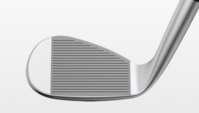 face view of chrome s259 wedge