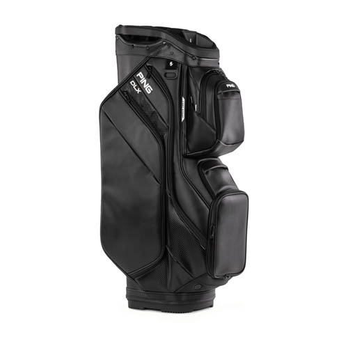 Side image of DLX Cart Bag, Black