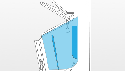 Immagine del telemetro Ping Bag Traverse con divisori tascabili
