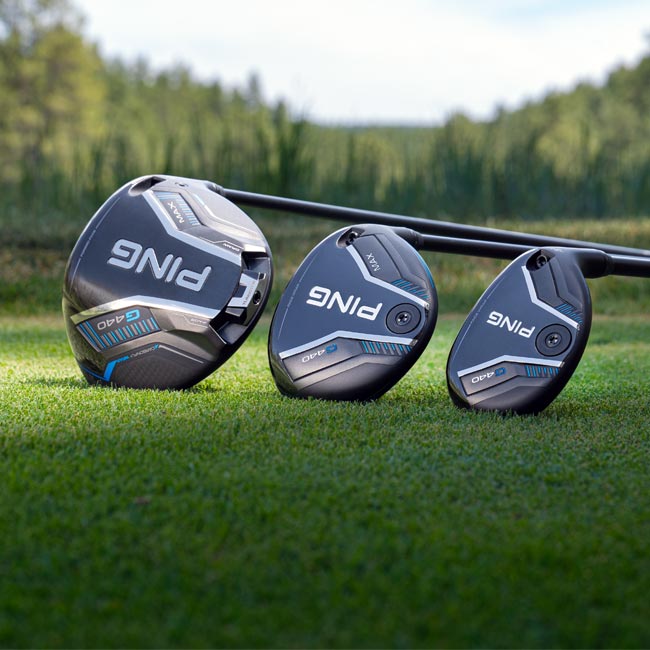 G440 driver, fairway and hybrid in grass