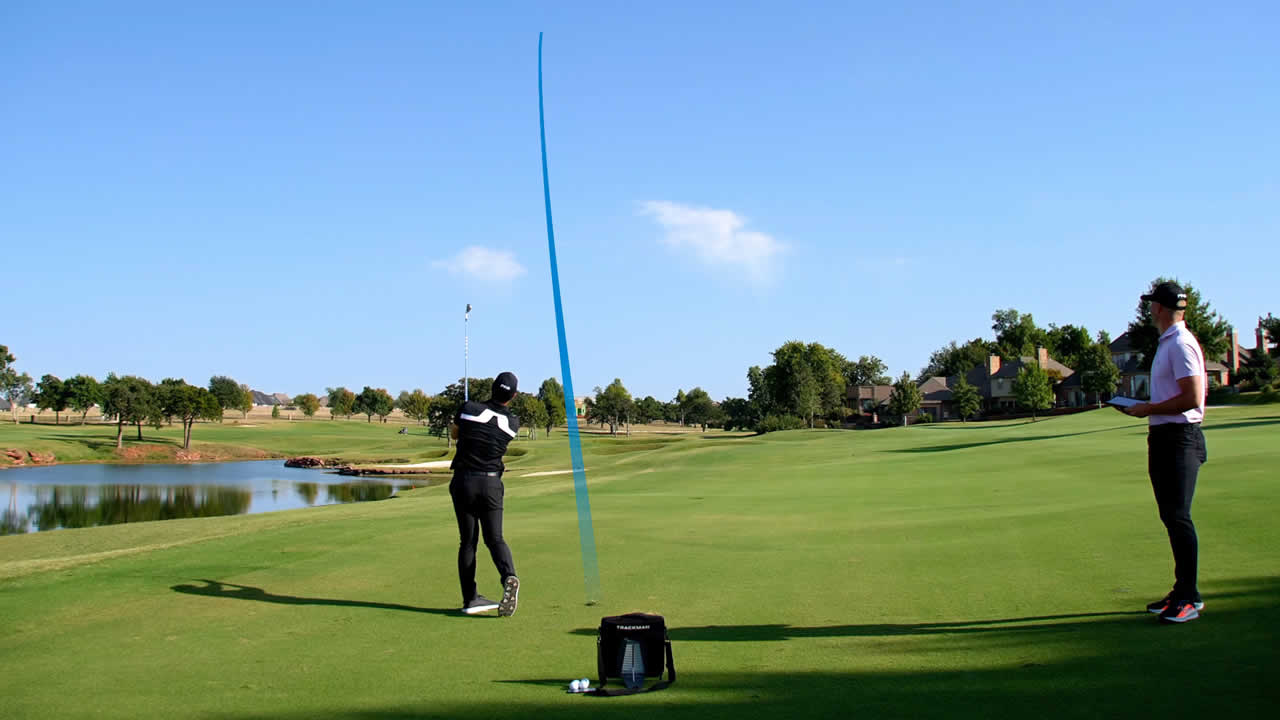 Viktor Hovland hitting G440 iron